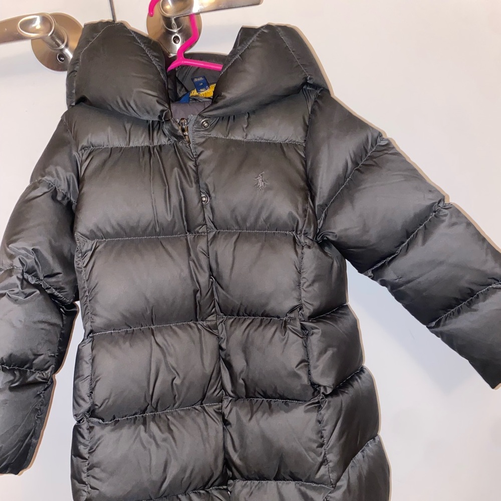 Polo, long length kids coat